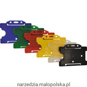 SINGLE SIDED SWIPE CARD HOLDER BLACK PK-25