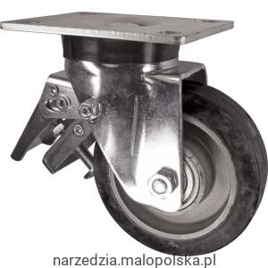 BRAKED SWIVEL PLATE 160mmRUBBER TYRE Atlas Workholders ATL9456262K