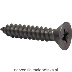 Śruba No10x1" imbusowa z zabezpieczeniem A2 nierdzewna 100szt. Qualfast QFT6373133L