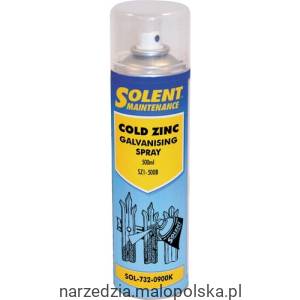 Zimny cynk w sprayu SZ1-500B 500ml aerozol Solent SOL7320900K PRO19