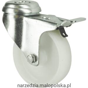 Kółko z hamulcem obrotowe z otworem 125mm PP polipropylenowe Atlas Workholders ATL9450276K