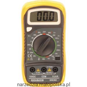 Cyfrowy miernik napięcia DM383 Edison EDI5162900K