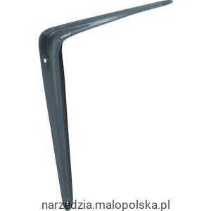 Wspornik półki 250x200mm szary