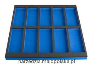 Wkładka piankowa SOS do szerokiej szafki narzędziowej stołu modułowego 570x560 Unior (625587) vl990WD3