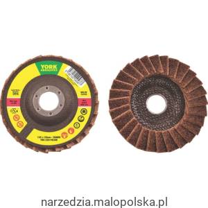 Tarcza polerska 125x22,23mm z włókniny gruba York Abrasives YRK2209830K MTM