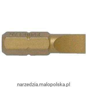 Bit tytanowy płaski 6x25mm 1/4" Kennedy KEN5738044K PRO19-20