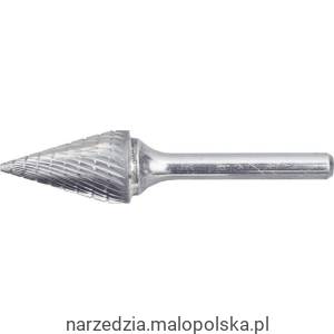 Pilnik obrotowy 6mm x19mm węglikowy stożkowy York Abrasives YRK2107209K