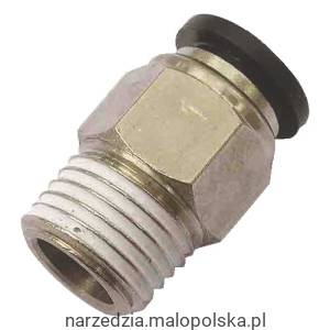 Złączka prosta z gwintem zewnetrznym stożkowym KC12-3MT 12mm - G3/8 Kennedy KEN2912650K PRO19-20