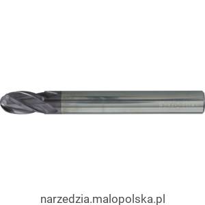 Frez trzpieniowy 16mm z węglika kulisty 4 ostrza z powłoką Q SwissTech SWT1658016A