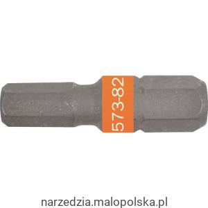 Bit imbusowy 2,5mm x25mm 6-kątny 1/4" Kennedy KEN5738290K