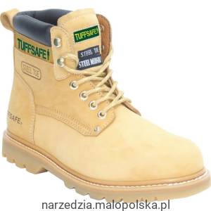 Buty ochronne nubukowe stalowa płytka rozm. UK 7 Tuffsafe TFF9630107E