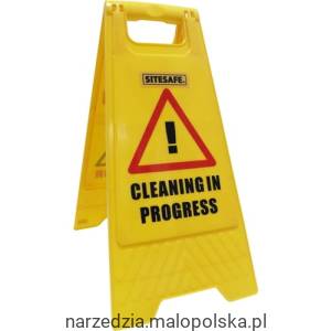 Stojący znak ostrzegający przed poślizgiem Sitesafe SSF9920010K
