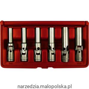 Komplet kluczy do świec zapłonowych 6 elementów Kennedy KEN5031740K PRO19-20