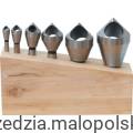 Zestaw pogłębiaczy 2-30mm 90 stopni HSS-E kobaltowych 6szt. SHR0209020B SHR-020-9020B