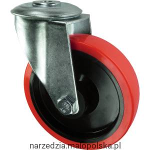 Kółko obrotowe z otworem 80mm PU poliuretanowe Atlas Workholders ATL9452476K