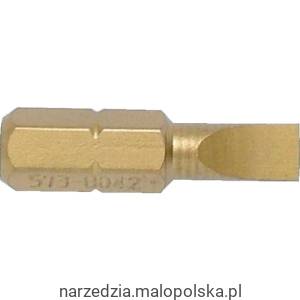 Bit tytanowy płaski 5x25mm 1/4" Kennedy KEN5738042K PRO20