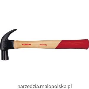 Młotek stolarski 16oz z hikorowym trzonkiem drewnianym Kennedy KEN5254160K PRO20