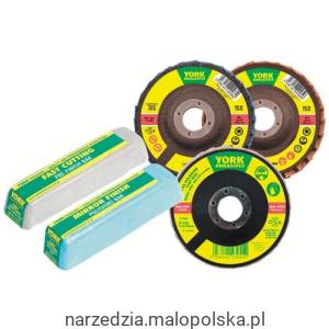 Zestaw do wykańczania i szlifowania powierzchni 125mm York Abrasives YRK2209910K
