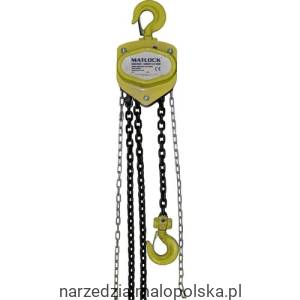 Podnośnik łańcuchowy ręczny 0,5 tony Matlock MTL9414200K