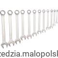 Zestaw kluczy 1/4-1" AF płasko-oczkowych calowych 12szt. satynowane polerowana główka KEN5822930K KEN-582-2930K