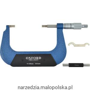 Mikrometr ostrzowy 75-100mm BLADE MICROMETER Oxford Precision OXD3355330K