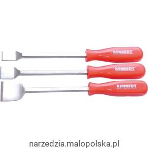 Zestaw skrobaków do uszczelek 3szt. Kennedy KEN5031700K