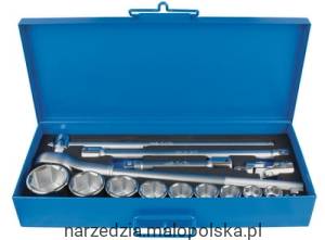Zestaw nasadek 3/4" w metalowym pudełku. 22-55/15 Unior (619927) 197MB4