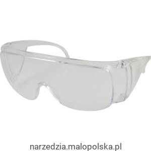 Okulary ochronne CLEAR PROTECTIVE OVERGLASSES EN166 1FT Sitesafe SSF9601520K BF2020