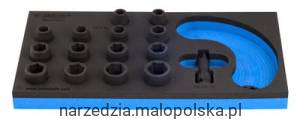 Zestaw kluczy nasadowych udarowych 1/2" w module 10-24/17 Unior (621078) 964/23SOS