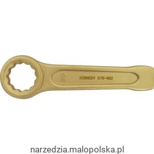 Klucz oczkowy 24mm nieiskrzący do pobijania Be-Cu Kennedy KEN5756800K