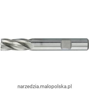 Frez trzpieniowy 6mm HSS-Co 8% chwyt Weldon drobne zęby SwissTech SWT1632506A