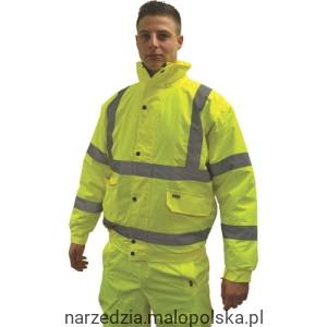 Kurtka wodoodporna żółta 2XL odlaskowa Tuffsafe TFF9624114E PRO20