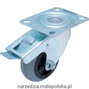 Kółko obracalne otwór na trzpień hamulec 125mm PRO-19 PRO20