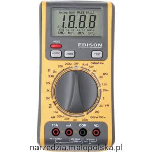 Automatyczny cyfrowy miernik napięcia MNT070 Edison EDI5163600K