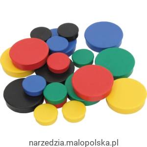 Magnesy do tablic magnetycznych 20mm Offis OFI8360500K PRO20