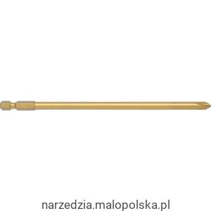 Bit tytanowy krzyżakowy No.2x150mm 1/4" Kennedy KEN5738032K PRO20