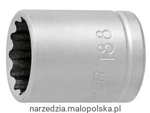 Nasadka 1/4" 12-kątna 1/2" Unior (616879) 188/2 12p