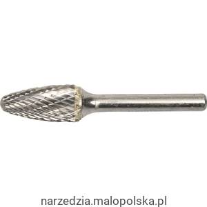 Pilnik obrotowy 3mm x12,7mm węglikowy łukowy łagodny York Abrasives YRK2103086K Wyprzedaż