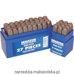 Zestaw znaczników 3mm 0-9 numeratorów cyfrowych 9szt. Senator SEN5601300K PRO25