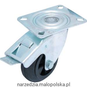 Kółko obracalne otwór na trzpień hamulec 80mm PRO-19 PRO20