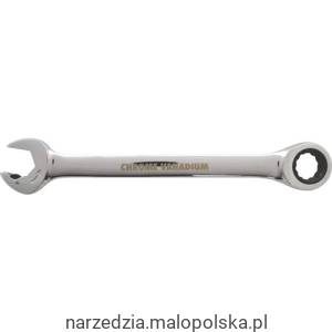 Klucz płasko-oczkowy 9mm z podwójnym mechanizmem zapadkowym Yamoto YMT5820350K PRO19-20