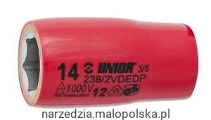 Nasadka 3/8" izolowana 22mm Unior (619168) 238/2VDEDP