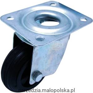 Kółko typu obracalnego 200mm z otworem na trzpień czarna opona Atlas Workholders ATL9451190K