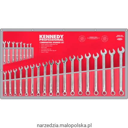 Zestaw kluczy 6-32mm płasko-oczkowych 26szt. KEN5823974K KEN-582-3974K