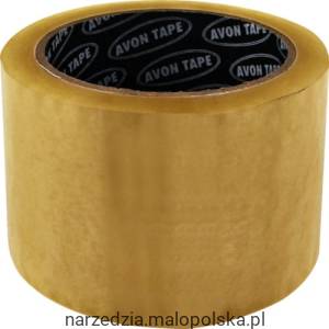 Taśma polipropylenowa 72mm 66m do kartonów bezbarwna Avon AVN9815350K