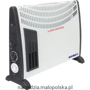 Konwektorowy wentylator z licznikiem zegarowym Kobe KBE8280130K
