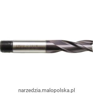 Frez trzpieniowy 5mm TiAlN HSS-Co 3 ostrza gwintowany SwissTech SWT1633365A