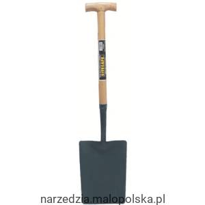 Łopata z szeroką szuflą drewniana T Sitesafe SSF5227781B GAB