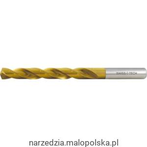Wiertło 12mm wzmocnione HSS-Co TiN kobaltowe SwissTech SWT1250720A PRO20