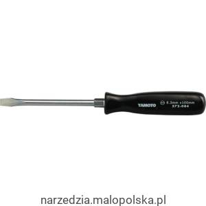Wkrętak prosty No.6,3x100mm warsztatowy Yamoto YMT5720840K PRO20